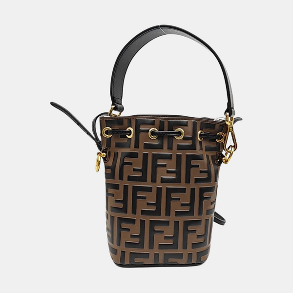 Mon Tresor Mini Monogram Calfskin Brown