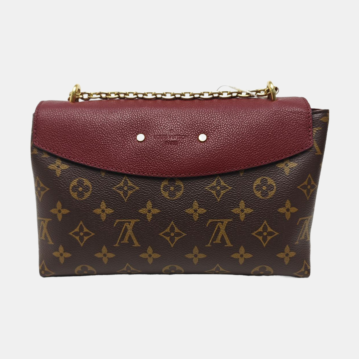 SAINT PLACIDE Monogram Coated Canvas Brown