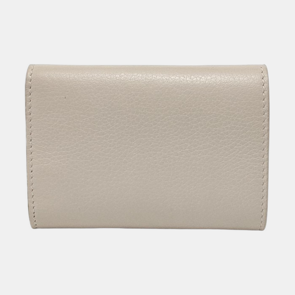 MONOGRAM Calfskin White Wallet