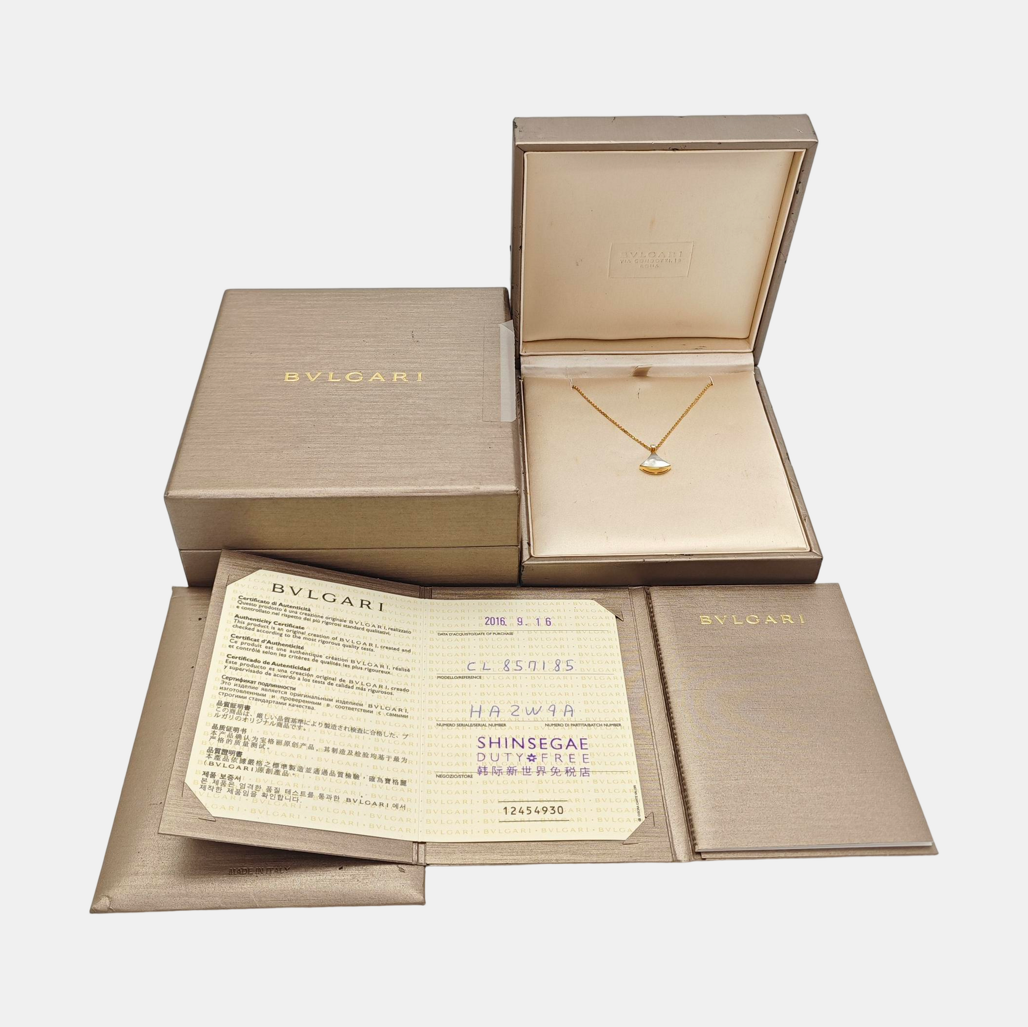 DIVAS' DREAM 18k Rose Gold Necklace