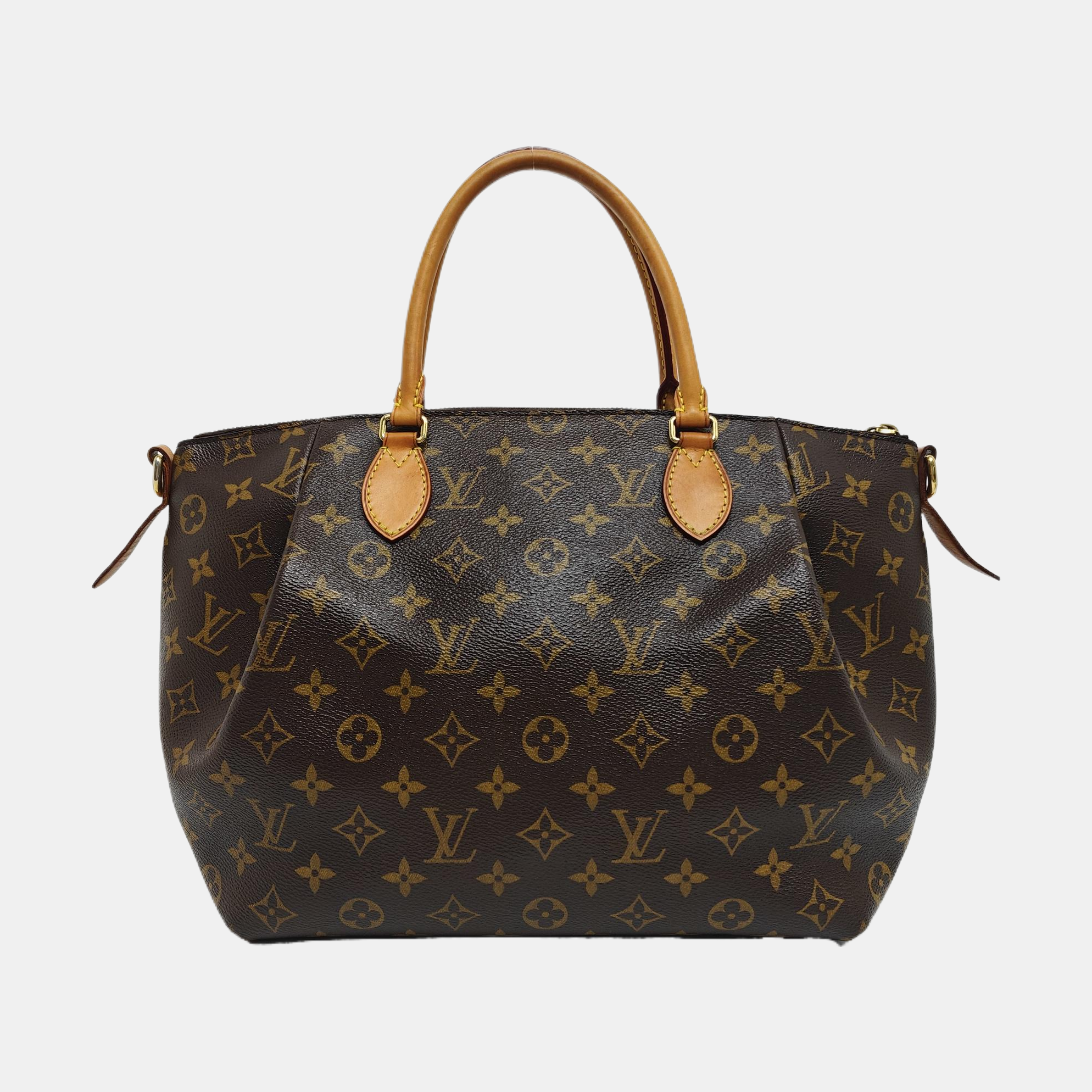 BOETIE PM Monogram Coated Canvas Brown