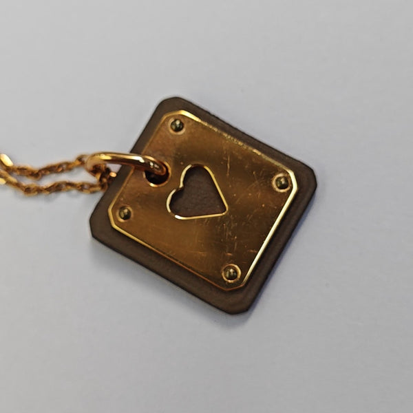 As De Coeur Metal Rose Gold Necklace