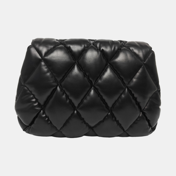 B. Quilted Calfskin Black