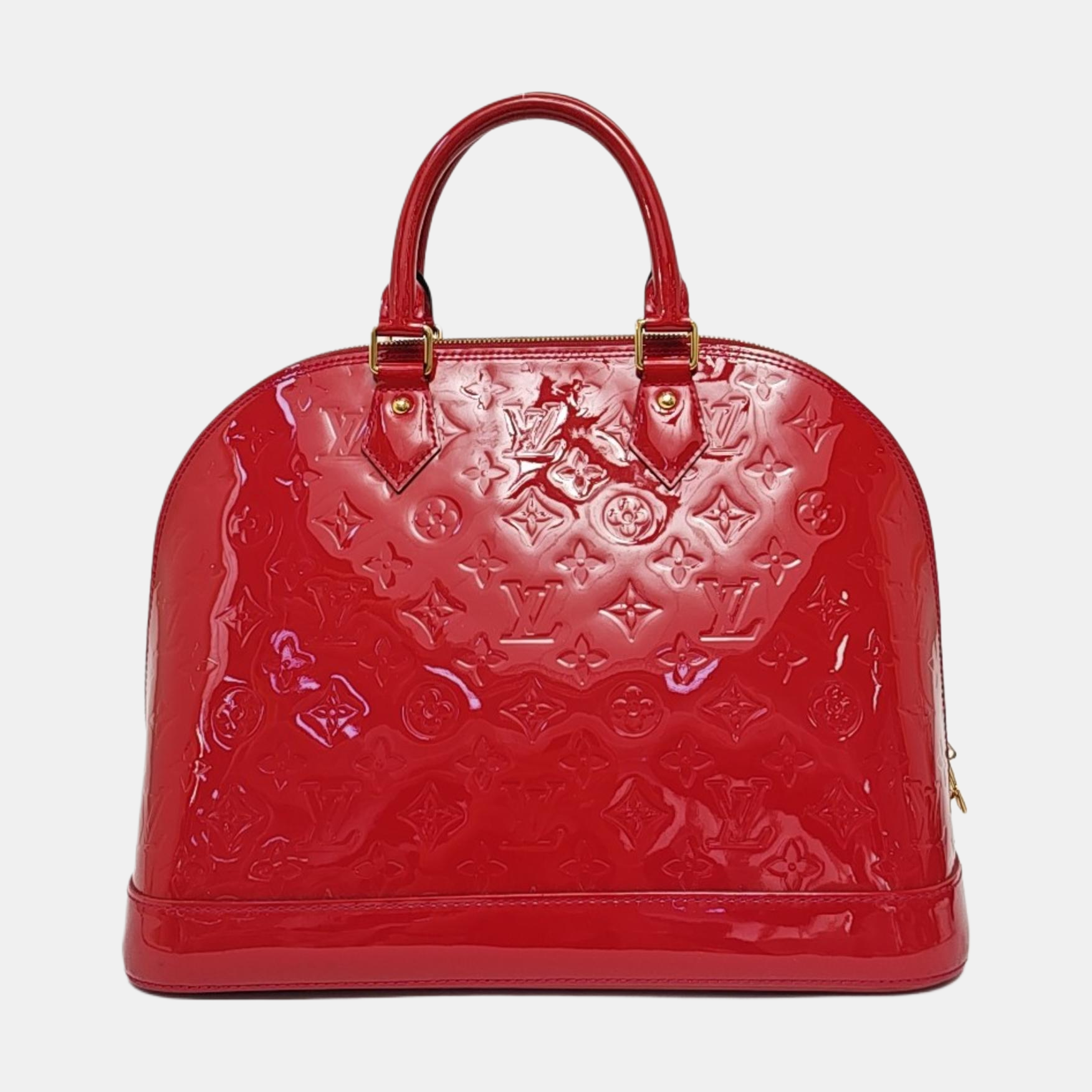ALMA MM Patent Leather Red