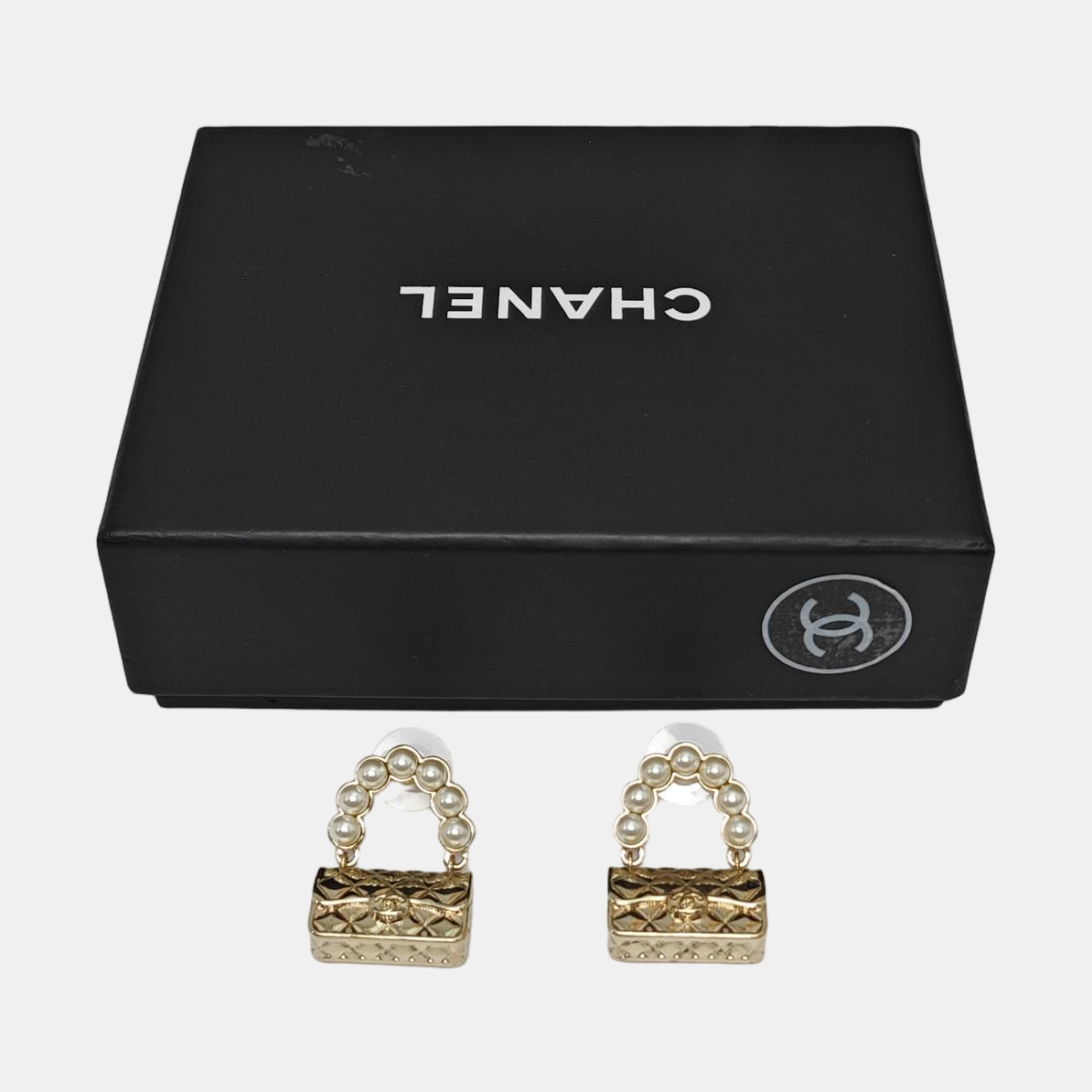 Metal Gold Stud Earrings