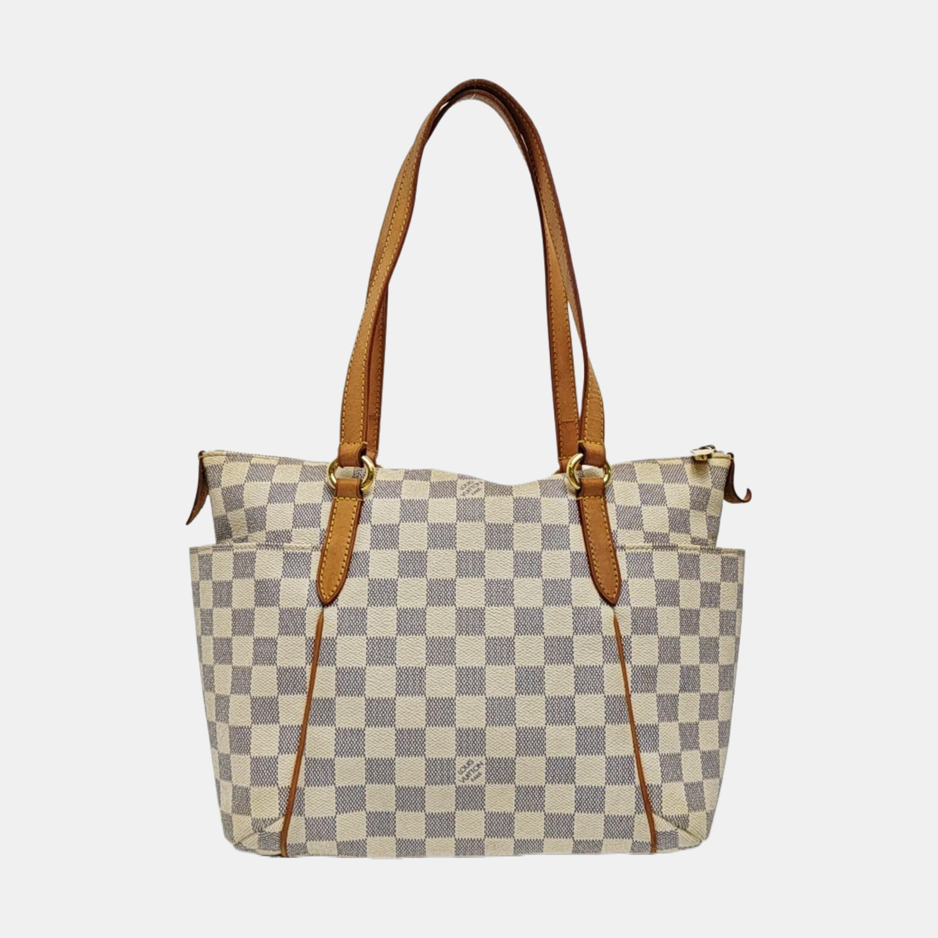 TOTALLY Damier Azur Coated Canvas Beige