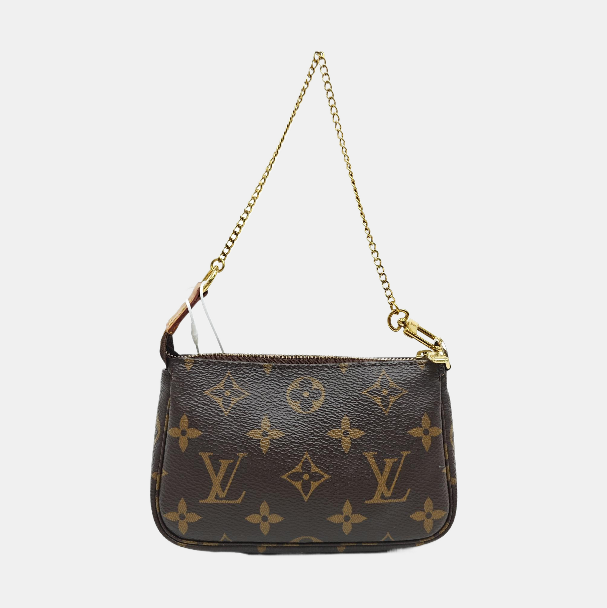 ACCESSOIRES Mini Monogram Coated Canvas Brown