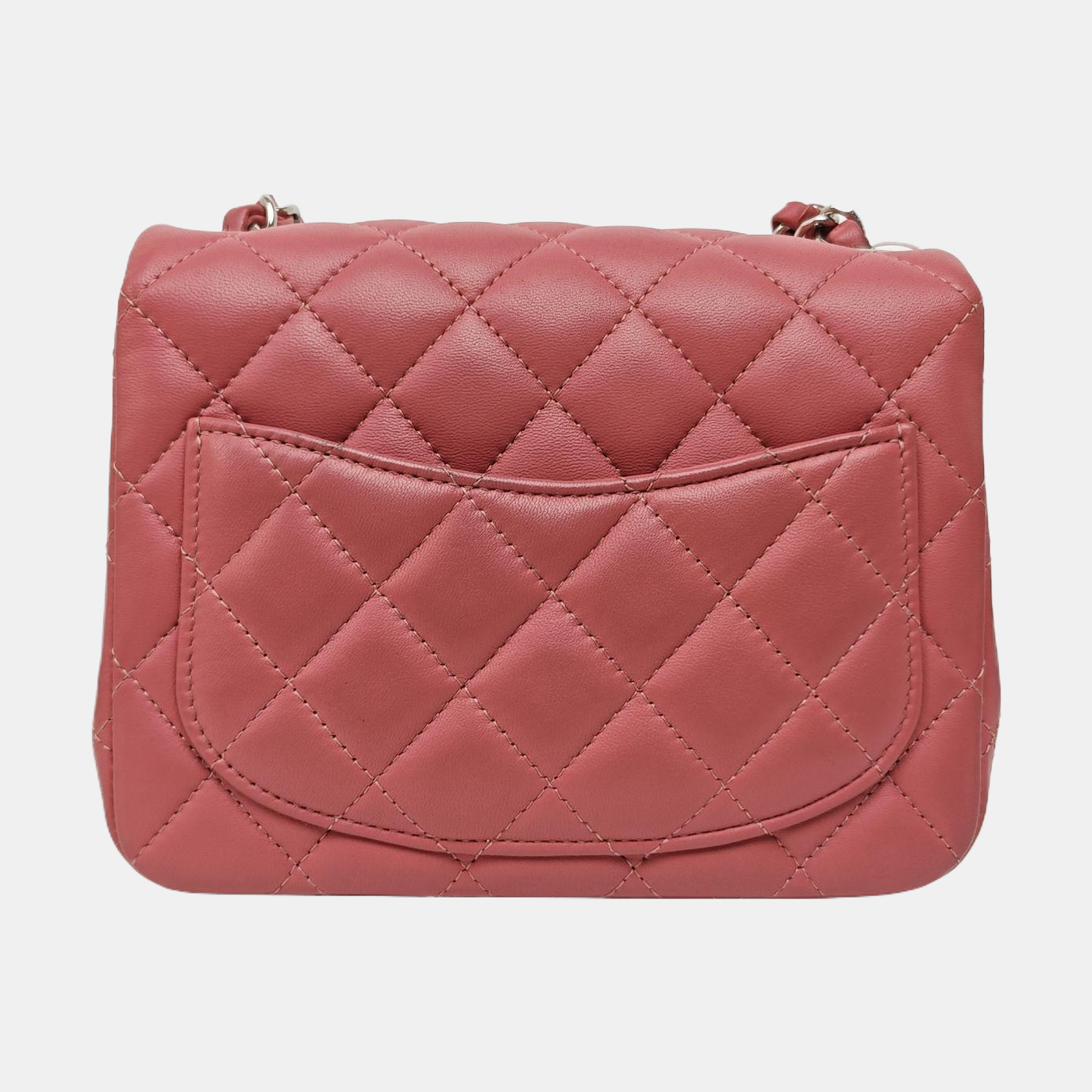 CLASSIC FLAP Mini Quilted Lambskin Pink