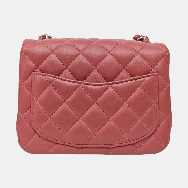 CLASSIC FLAP Mini Quilted Lambskin Pink