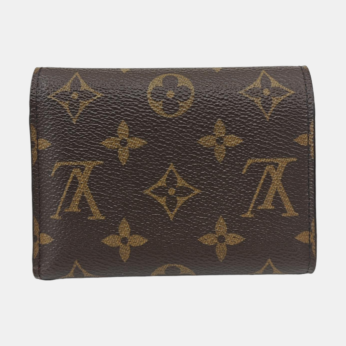 VICTORINE Monogram Coated Canvas Brown Wallet