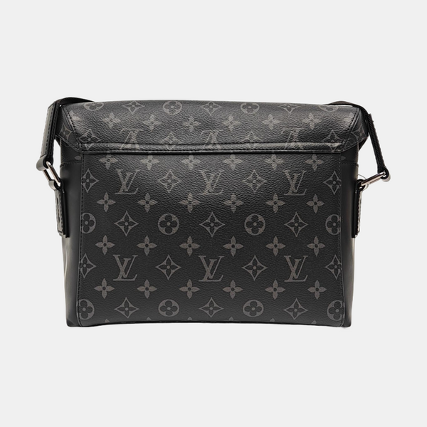 VOYAGER PM Monogram Coated Canvas Black