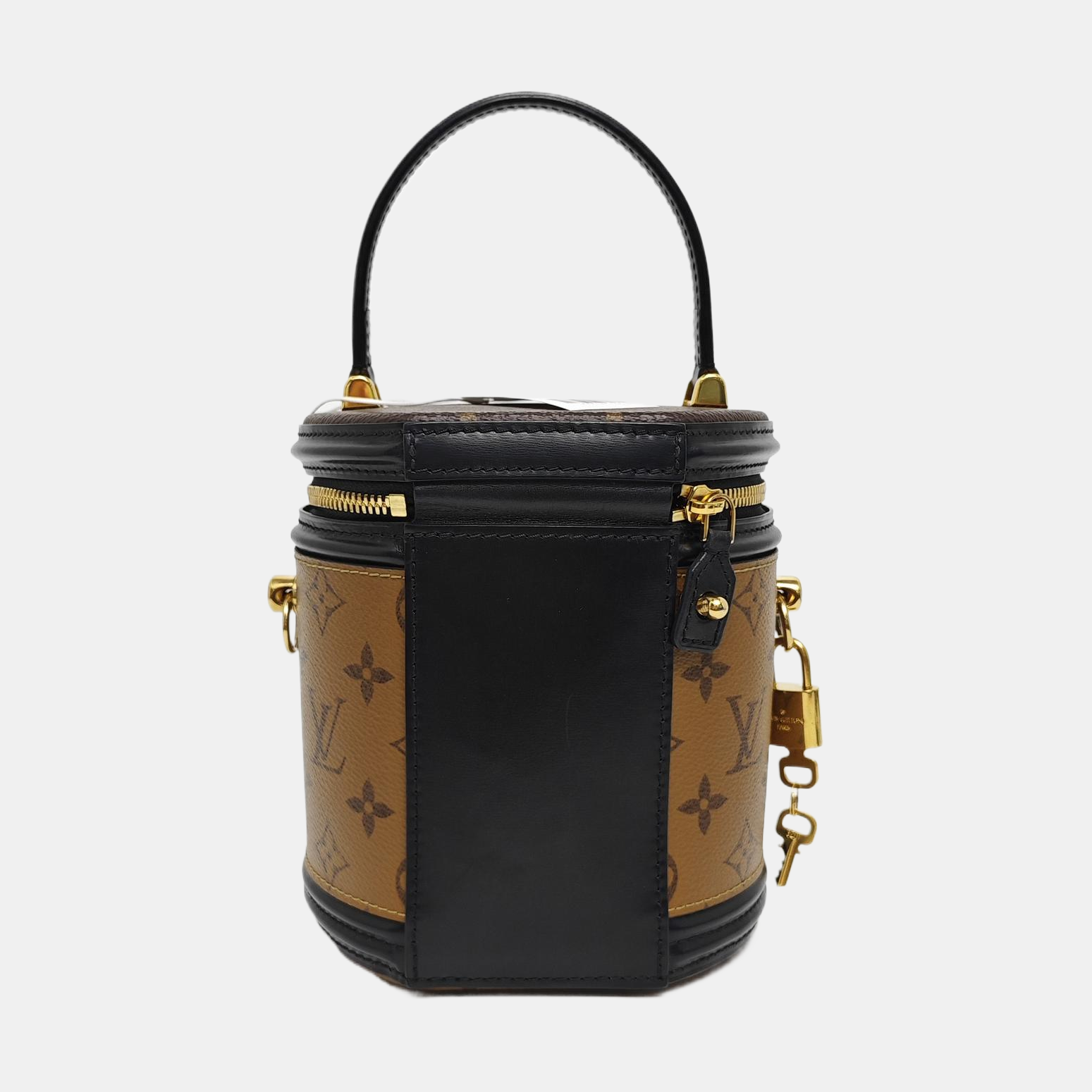 CANNES PM Monogram Coated Canvas Brown