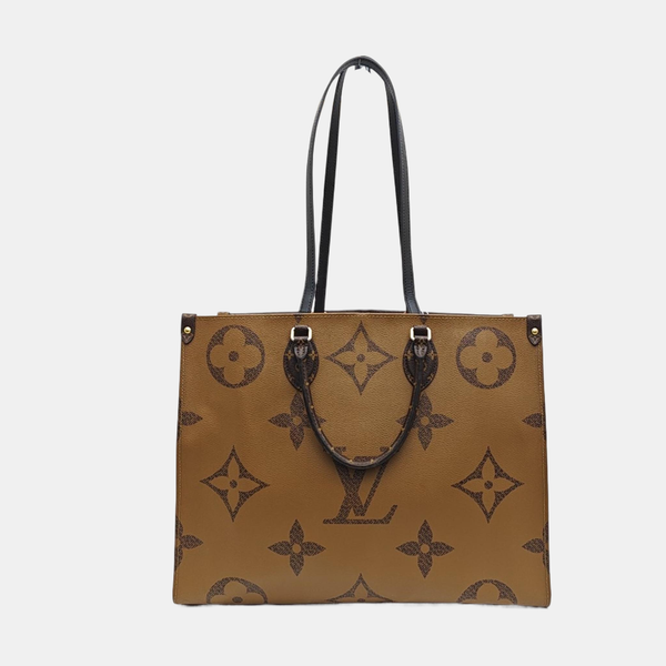 ONTHEGO GM Monogram Coated Canvas Brown