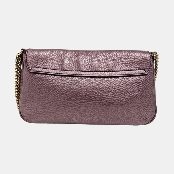 Soho Medium Quilted Calfskin Purple