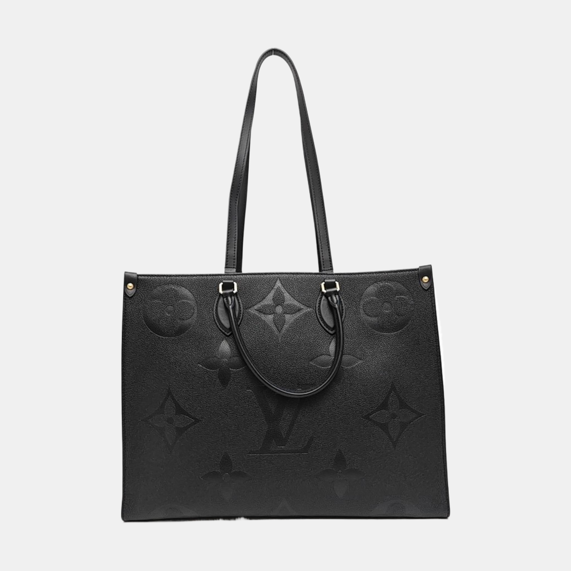 ONTHEGO GM Monogram Calfskin Black