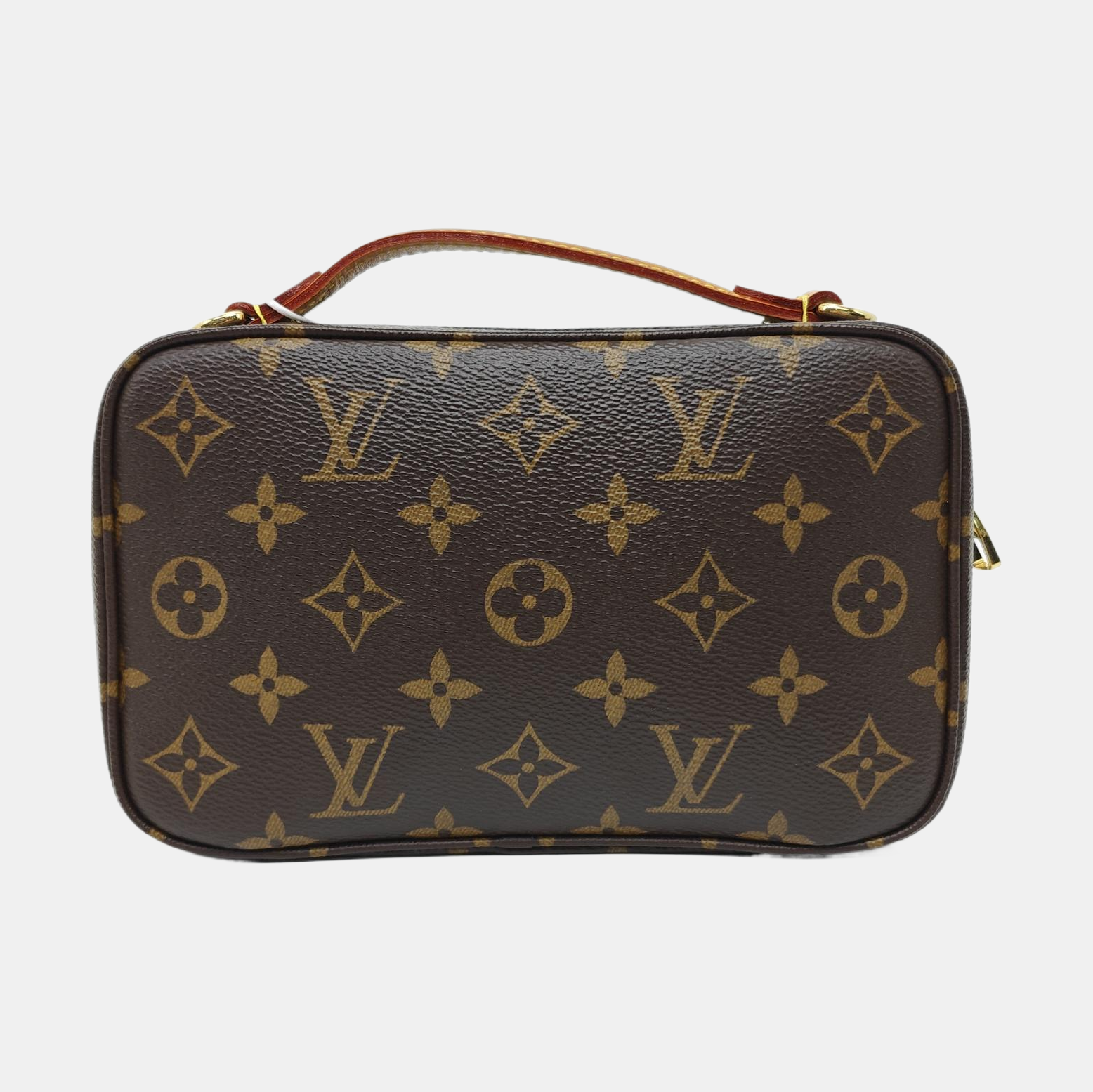 UTILITY Monogram Coated Canvas Brown