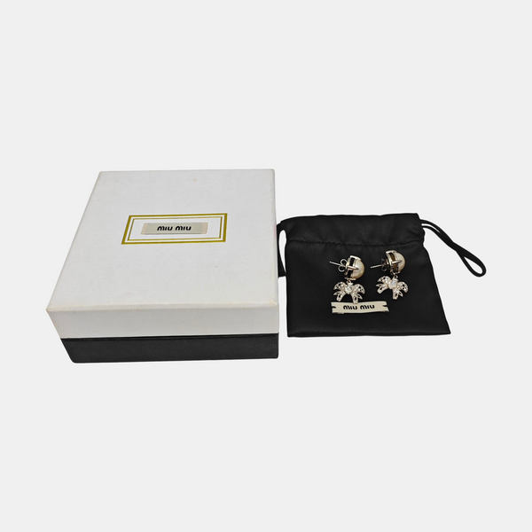 Metal Silver Earrings