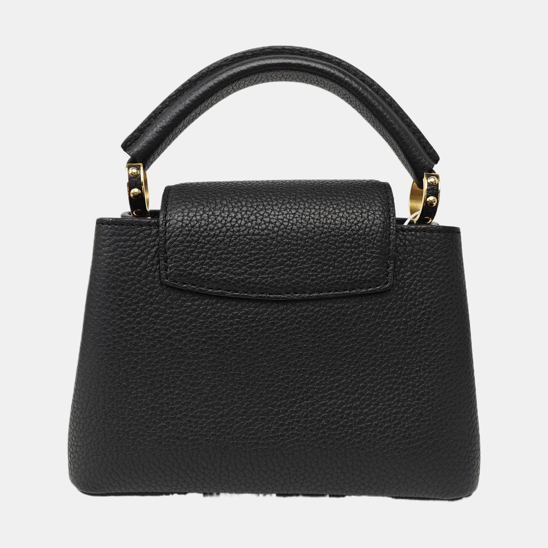 CAPUCINES Mini Calfskin Black
