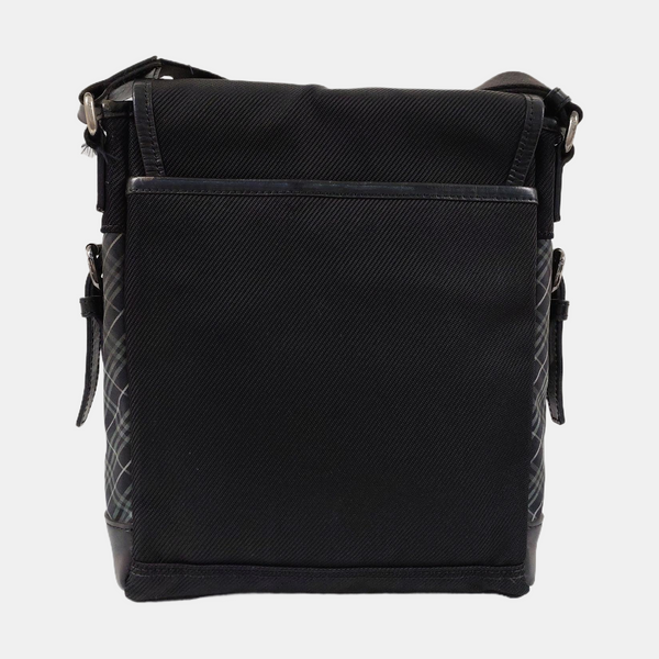 Fabric Shoulder Bag Black