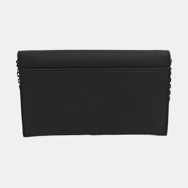 Saddle Mini Calfskin Black