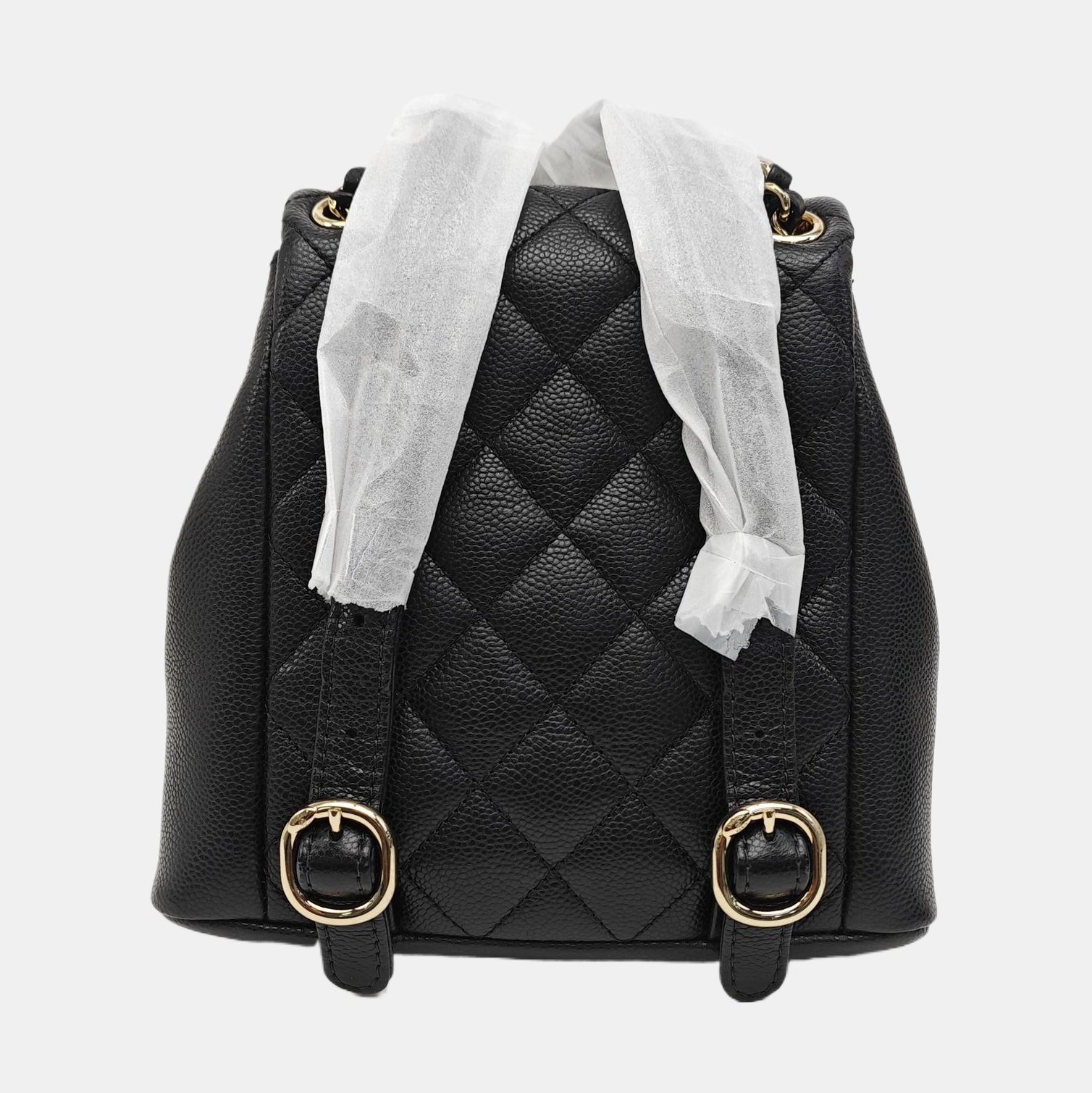 DUMA Quilted Calfskin Black