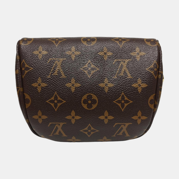 UTILITY Mini Monogram Coated Canvas Brown