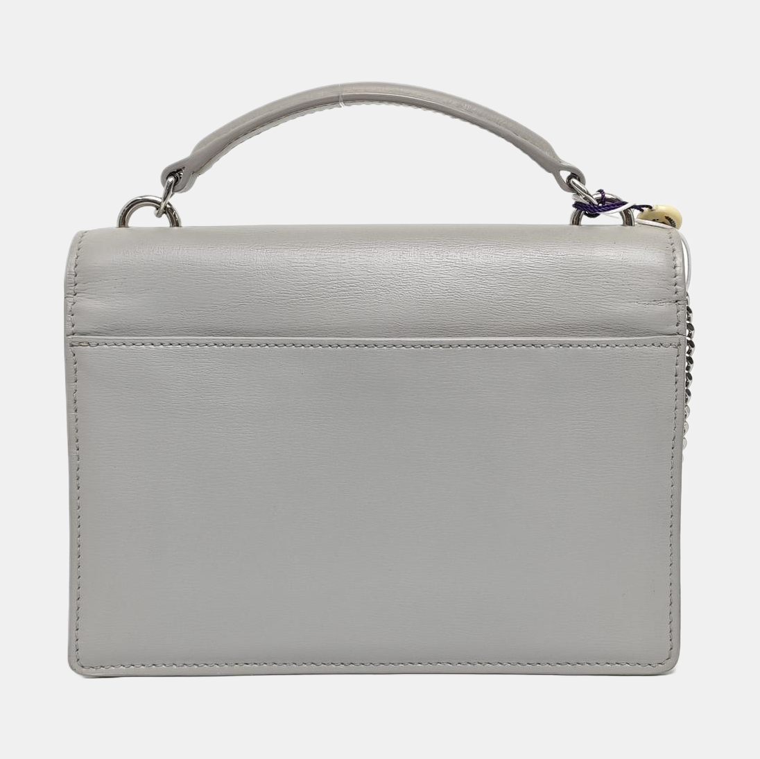 Authenticated pre-owned  SUNSET Calfskin Gray - Crossbody Bag at Looply