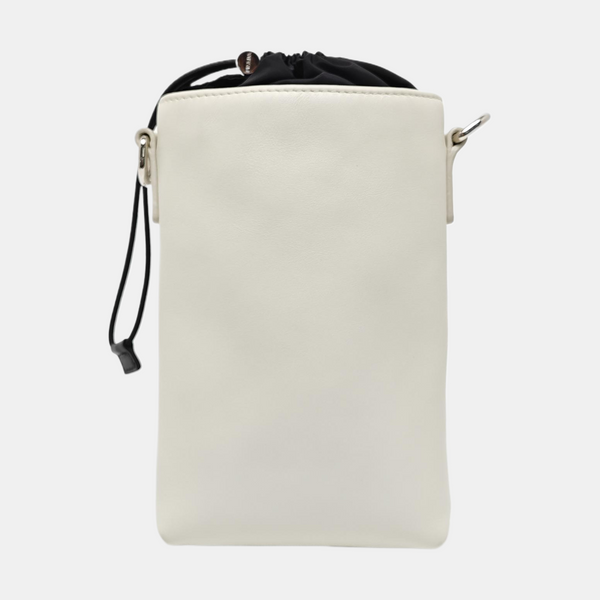 Calfskin Shoulder Bag White