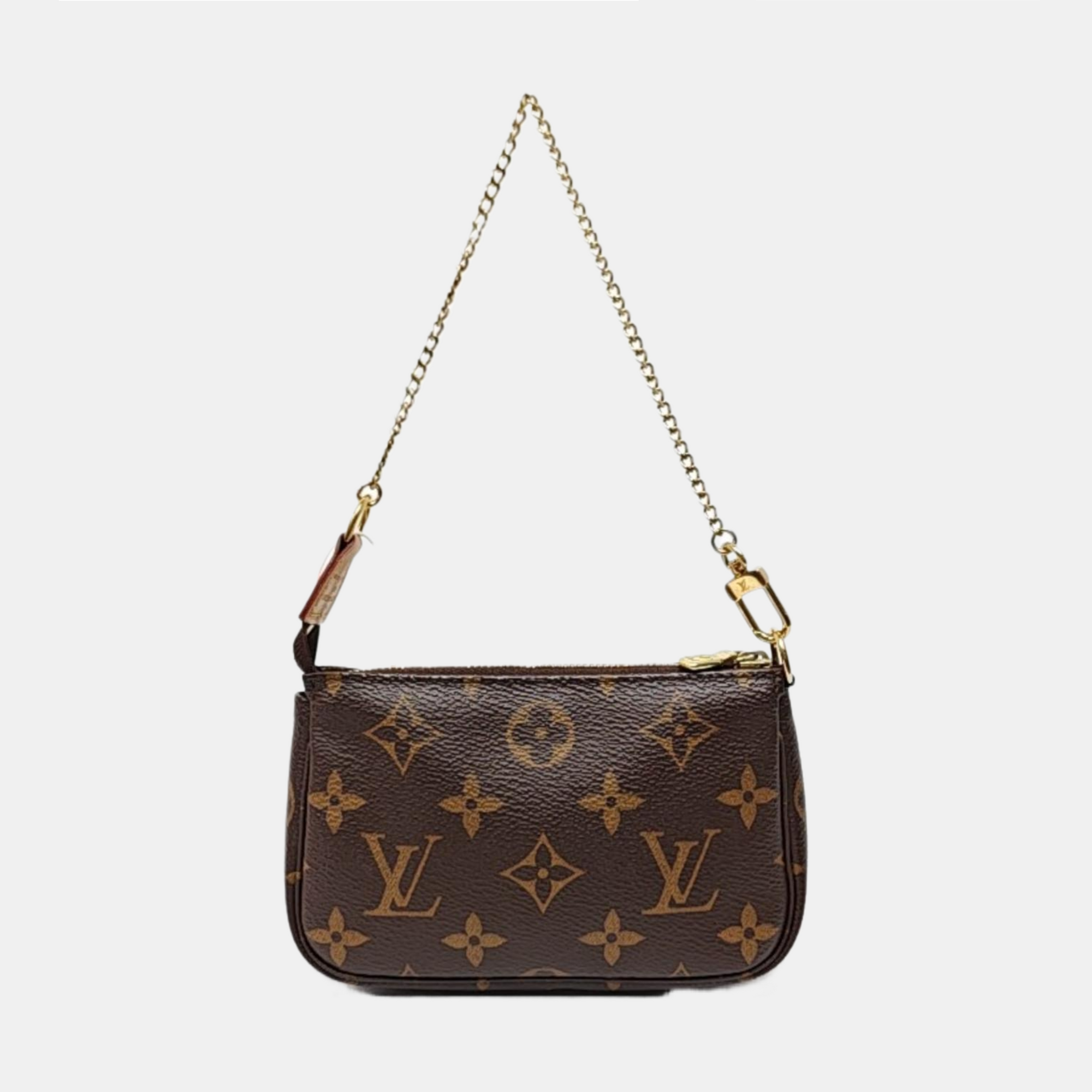 ACCESSOIRES Mini Monogram Coated Canvas Brown