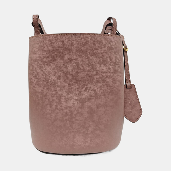 Calfskin Bucket Bag Beige