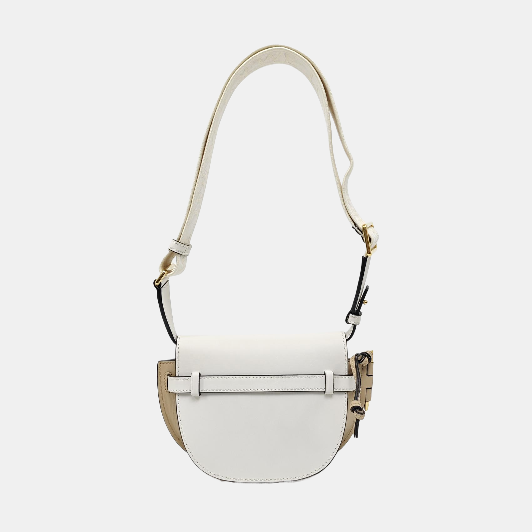 Gate Mini Calfskin White