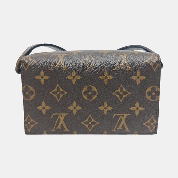 SOFT TRUNK Mini Monogram Coated Canvas Brown
