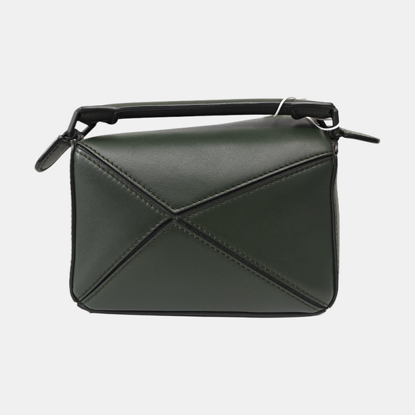 Puzzle Mini Calfskin Green