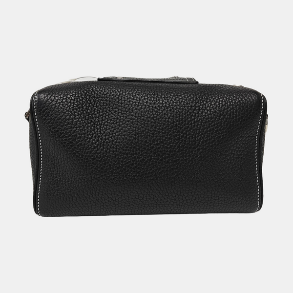 Calfskin Shoulder Bag Black
