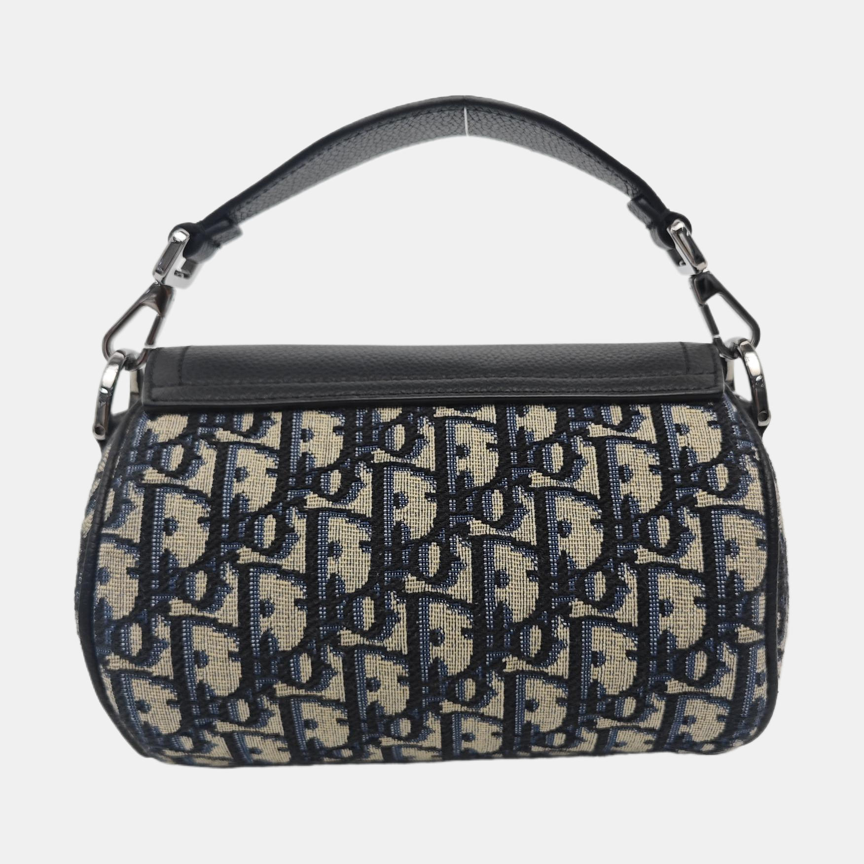 Saddle Mini Oblique Canvas Blue