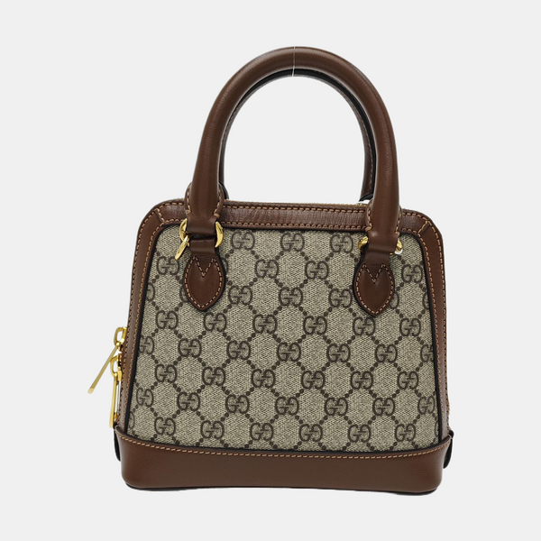 Horsebit 1955 Mini Coated Canvas Beige