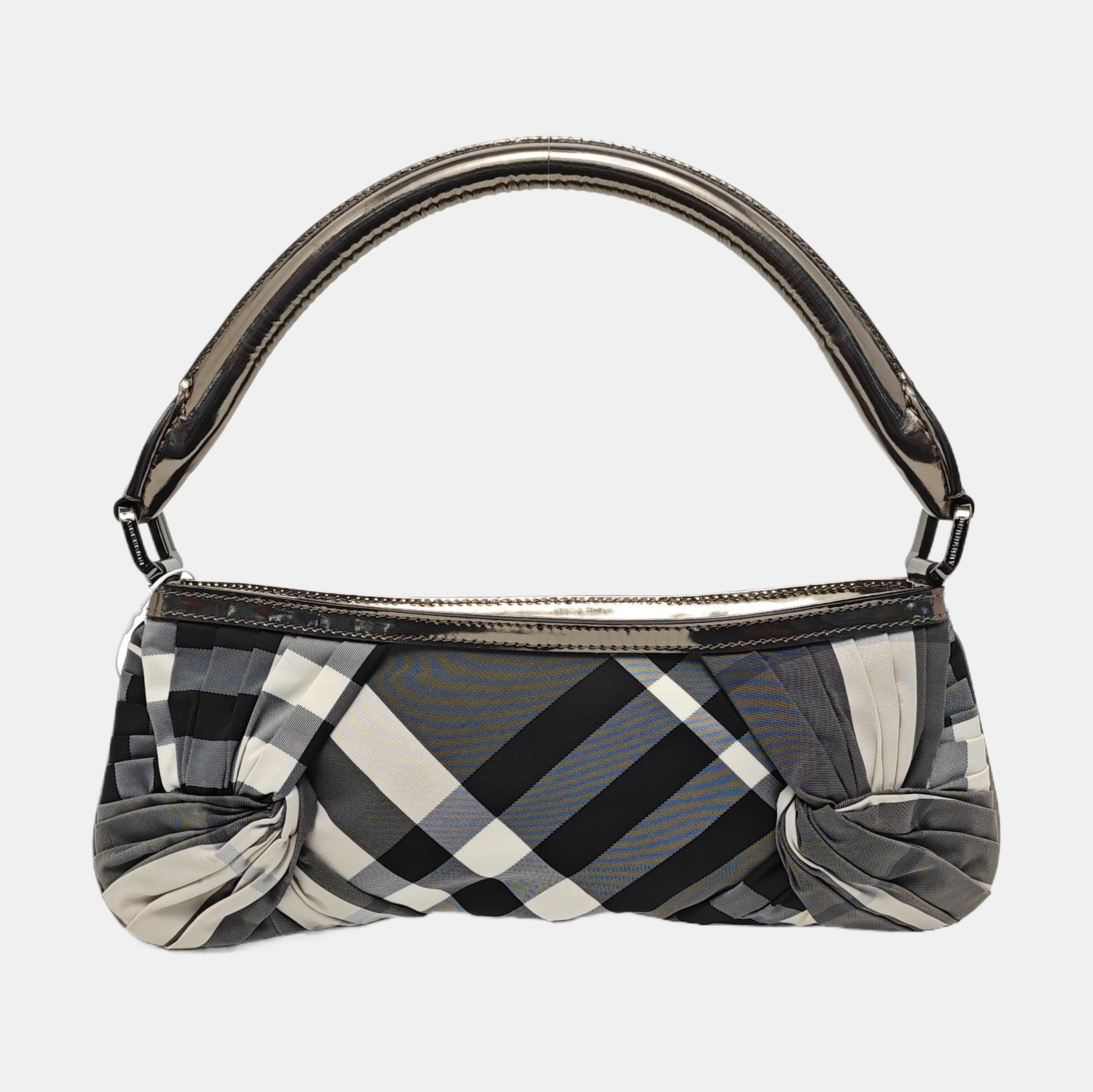 Nylon Shoulder Bag Large Gray