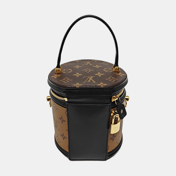 CANNES PM Monogram Coated Canvas Brown