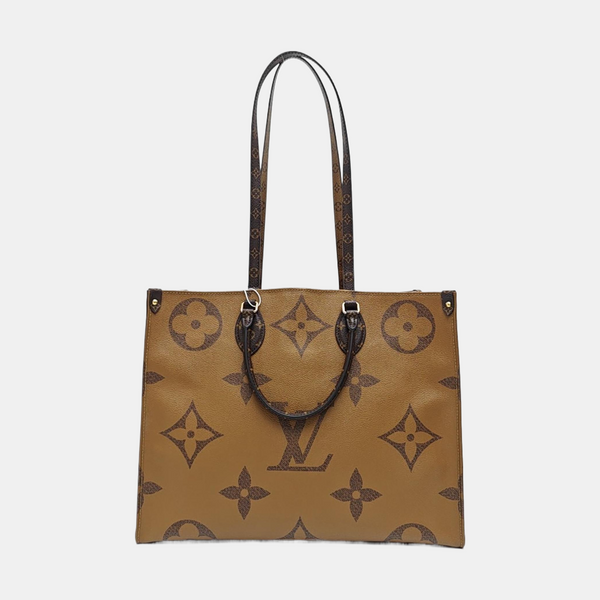 ONTHEGO GM Monogram Coated Canvas Brown