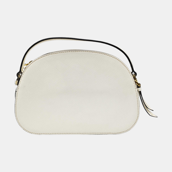 Odette Saffiano Calfskin White