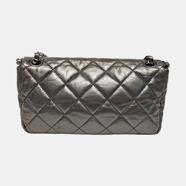 Quilted Calfskin Silver