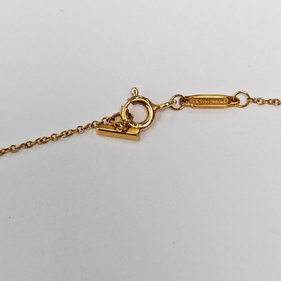 Tiffany T 18k Gold Necklace