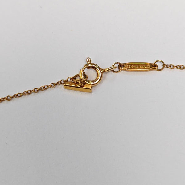 Tiffany T 18k Gold Necklace