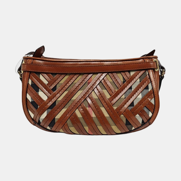 Canvas Shoulder Bag Brown