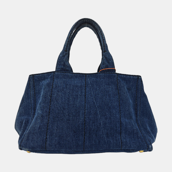 Denim Quilted Denim Blue