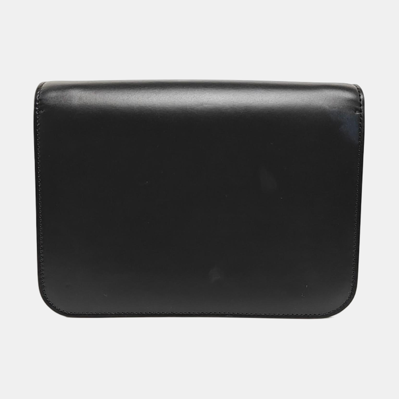 TB Small Calfskin Black