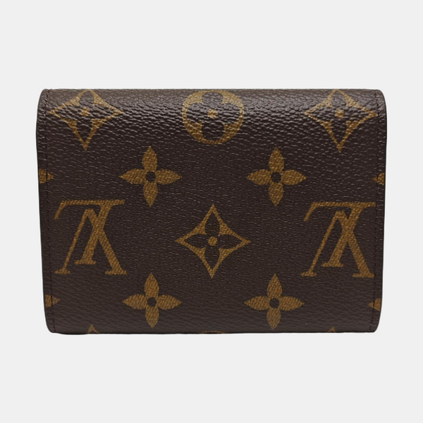 ROSALIE Monogram Coated Canvas Brown Card Holder