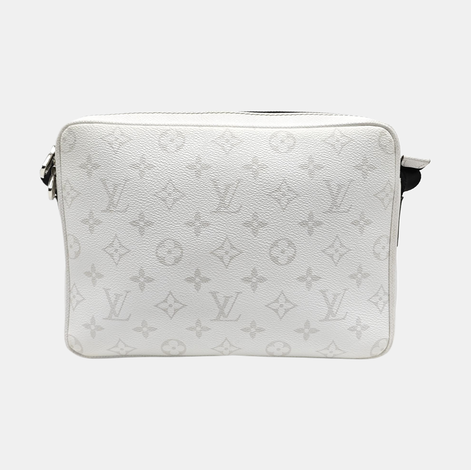 OUTDOOR PM Monogram Coated Canvas White