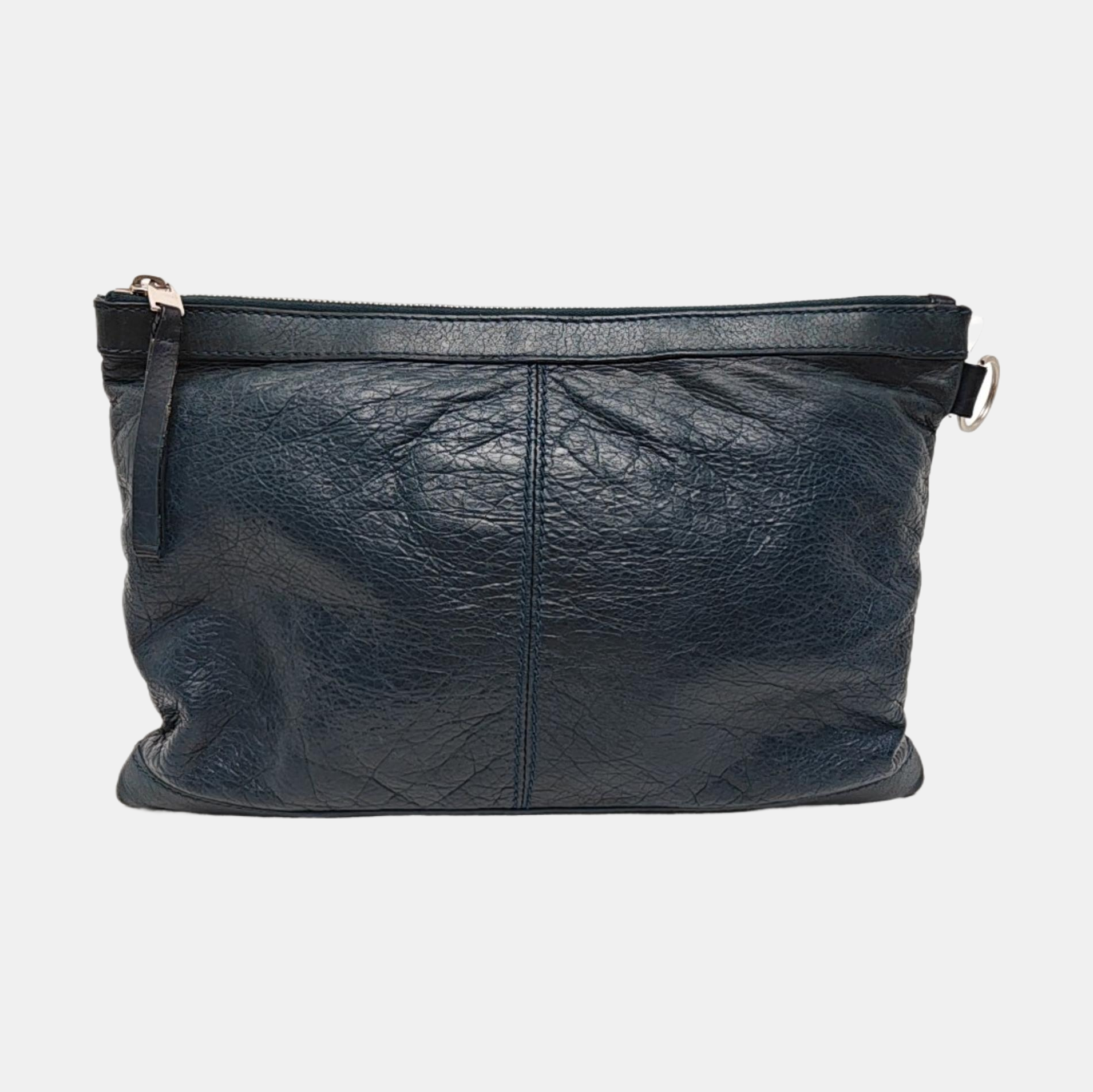 Calfskin Clutch Blue