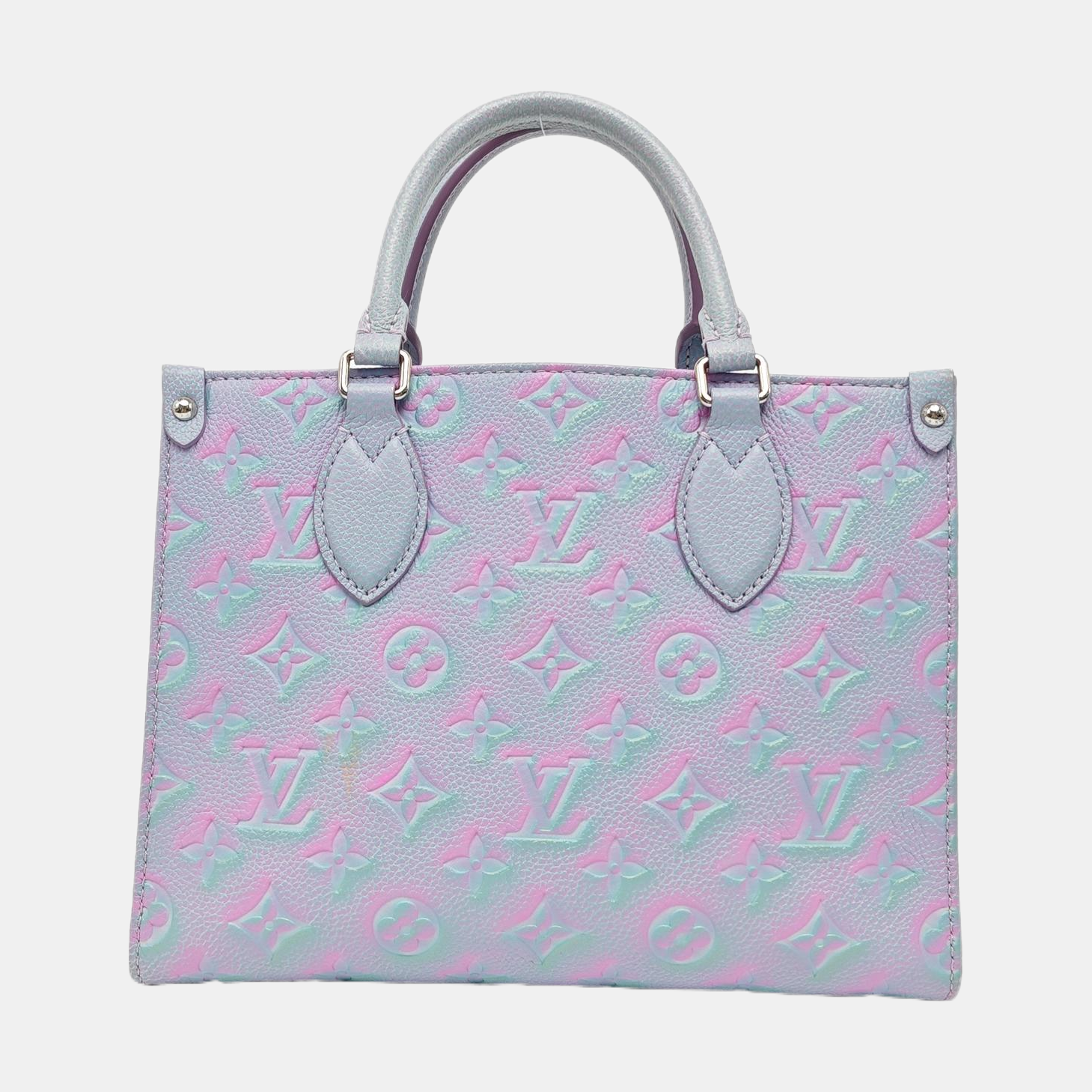 ONTHEGO PM Monogram Calfskin Blue